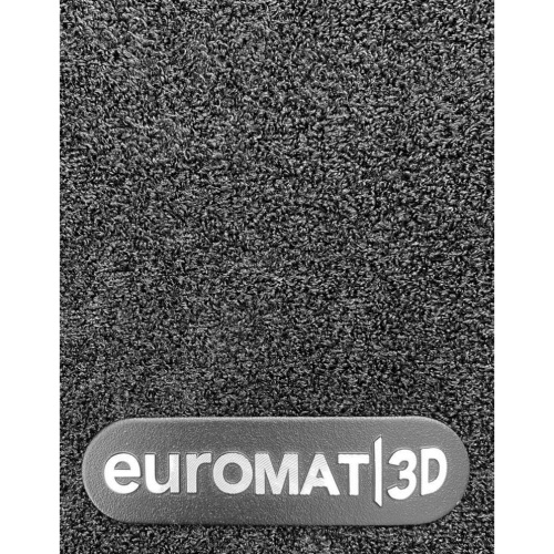 Коврики в салон Changan UNI-K 2020-, 3D ткань Euromat Business, Черный, Арт. EMC3D001332