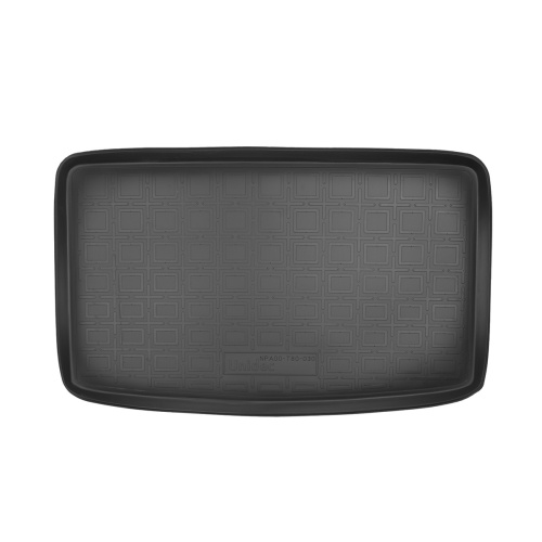Коврик в багажник SEAT Alhambra II 2010-2015, полиуретан Norplast, Черный, 7 мест разложенный 3-й ряд ряд Арт. NPA00T800301