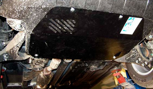 Защита картера двигателя и КПП Hyundai Tucson I (JM) 2004-2010 Внедорожник 5 дв. V- 2,0; 2,7; 2,0D Арт. 10.0646