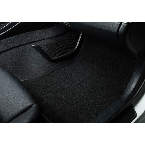 Коврики в салон Chevrolet Tahoe V (T1XX) 2020- Внедорожник 5 дв., текстильные Seintex Lux, Черный, Арт. 97608