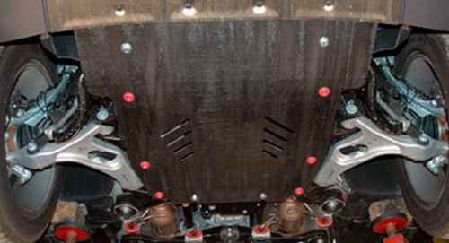 Защита картера двигателя Audi Q7 I (4L) 2005-2009 V-2,7; 4,2; 2,5TDI; 3,6 Арт. 02.1225
