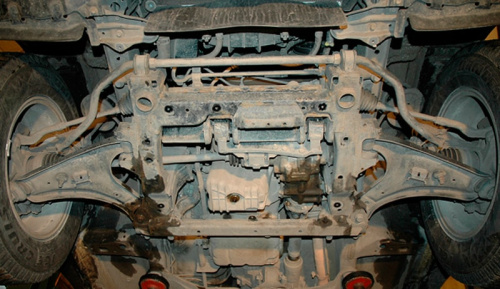 Защита картера двигателя Toyota Rush I (J200) 2006-2016 Внедорожник 5 дв. V-1,5 Арт. 24.1950