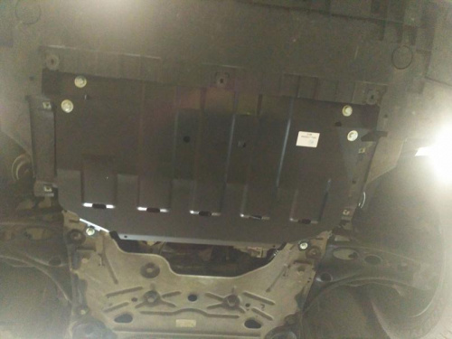 Защита картера двигателя и КПП Renault Trafic II 2006-2014 рестайлинг Микроавтобус V-2,0D MT Арт. 18.3196