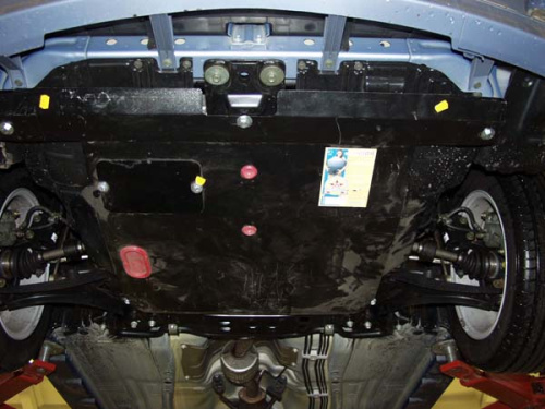 Защита картера двигателя и КПП Suzuki Aerio 2001-2007 Седан V-1,3; 1,6; 1,4D Арт. 23.0572