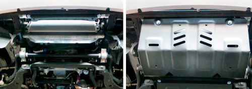 Защита радиатора Mitsubishi L200 V 2015-2019 V-2.4did; 2.4 did H.P. Арт. 2333404616