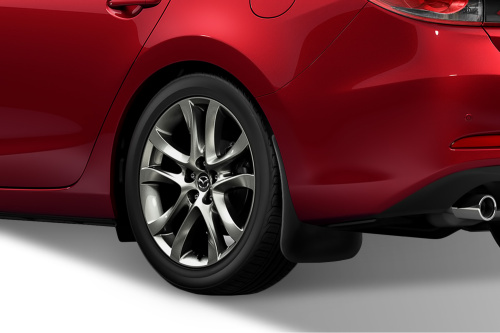 Брызговики Mazda6 III (GJ) 2012-2015 Седан, задние, полиуретан Арт. FROSCH3324E10