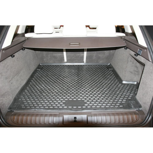 Коврик в багажник Range Rover Sport II (L494) 2013-2017, полиуретан Element, Черный, с рейлингами Арт. CARLDR00006