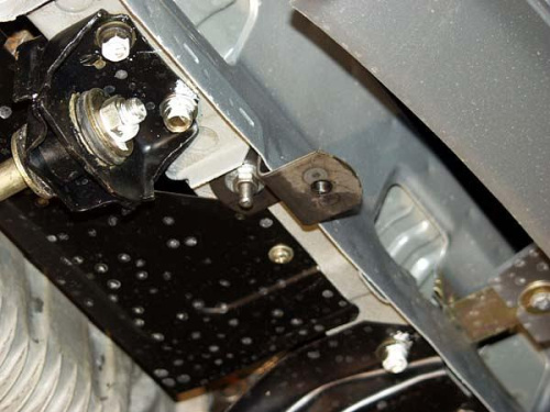 Защита картера двигателя ЗАЗ 1103 «Славута» 1999-2011 Лифтбек V-1.1 для а/м с 2005 по 2011 г.в. Арт. 27.0805