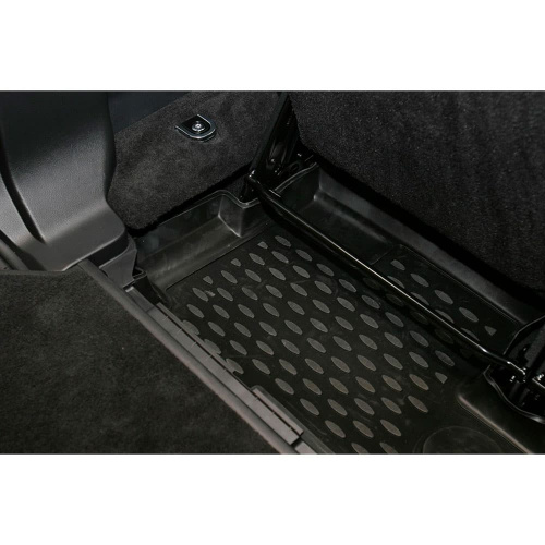 Коврик в багажник Land Rover Discovery IV (L319) 2009-2013, полиуретан Element, Черный, 7 мест, короткий Арт. NLC2805B13
