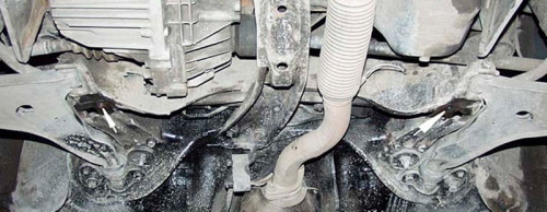 Защита картера двигателя и КПП Hyundai Sonata IV (EF) 1998-2001 Седан V-2,0; 2,4; 2,5 Арт. 10.0053