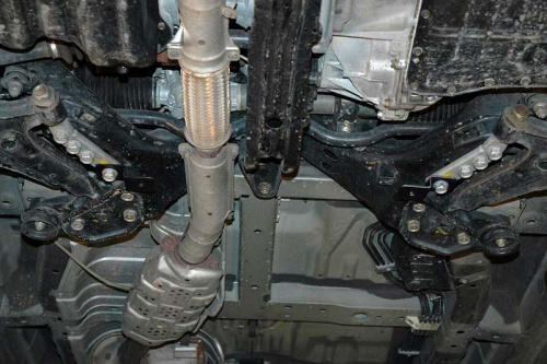 Защита картера двигателя и КПП Nissan Avenir II (W11) 1998-2005 Универсал V-2.0 Арт. 15.1243