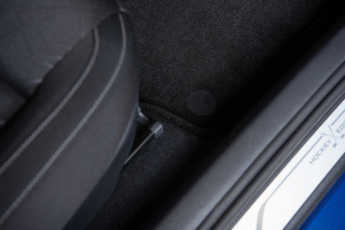 Коврики в салон Volkswagen Polo VI 2020-2023 Лифтбек, 3D ткань Seintex , Черный, Арт. 90257