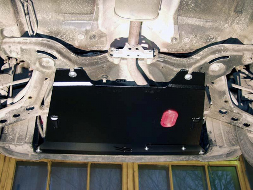 Защита картера двигателя и КПП Kia Picanto I 2004-2007 Хэтчбэк 5 дв. картера ДВС и КПП V-1,0; 1,1 Арт. 11.0615