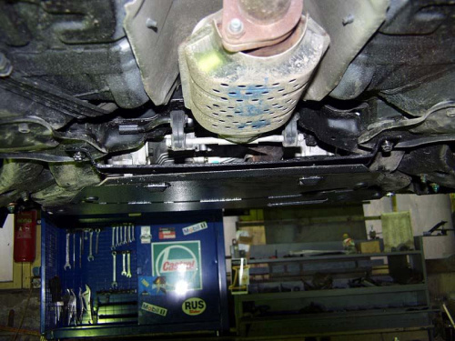Защита картера двигателя и КПП Hyundai XG 1998-2005 Седан V-2,5; 3,0; 3,5 Арт. 10.0363