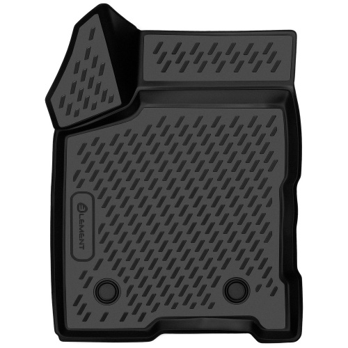 Коврики в салон LADA Vesta I 2015-2023 Седан, полиуретан Element, Черный, передний левый, водительский Арт. ELEMENT3D5233210KFL