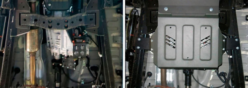 Защита КПП Mitsubishi L200 V 2015-2019 Пикап V-2.4DID; 2.4DID H.P. Арт. 2333404816