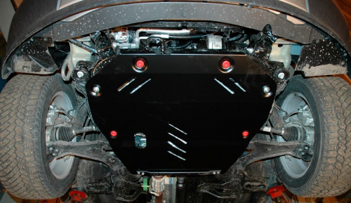 Защита картера двигателя и КПП Opel Antara I 2010-2017 Рестайлинг Внедорожник 5 дв. V-2,4 Арт. 16.2142