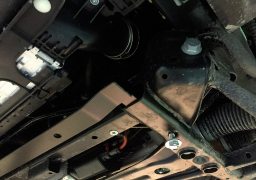 Защита картера двигателя BMW X3 II (F25) 2014-2017 FL V-2,0 АТ 4wd Арт. 03.2971