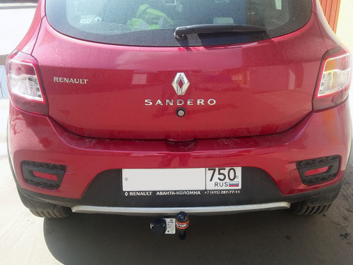 Фаркоп Renault Sandero II 2013-2018 Хэтчбэк 5 дв. AVTOS Арт. RN 11