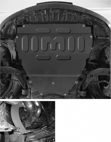 Защита картера двигателя и КПП Mazda3 I (BK) 2003-2006 Седан V-1,6; 2,0 FWD Арт. 71123