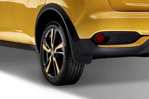 Брызговики Nissan Juke I (YF15) 2014-2019 FL, задние, полиуретан Арт. FROSCH3653E13