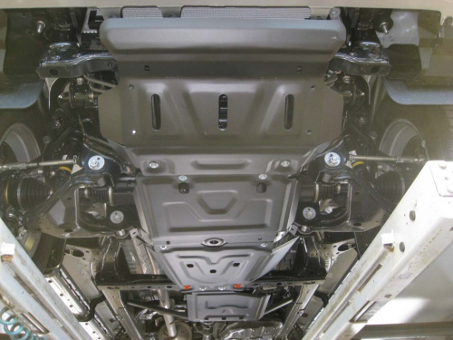 Комплект защит Toyota Fortuner I 2005-2015 Внедорожник 5 дв. V-2,5; 2,7 (AN50,AN60) (4 части: защита радиатора,картера,редуктора переднего моста, кпп 