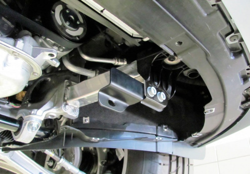 Защита картера двигателя Volkswagen Touareg III 2018-2023 Арт. 26.2977 V1