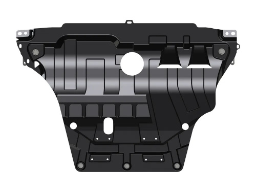 Защита картера двигателя и КПП Skoda Octavia III (A7) 2013-2017 Универсал V-1,6 MPI МТ/AT; 1,4 TSI  DSG Арт. 21.SL 9033