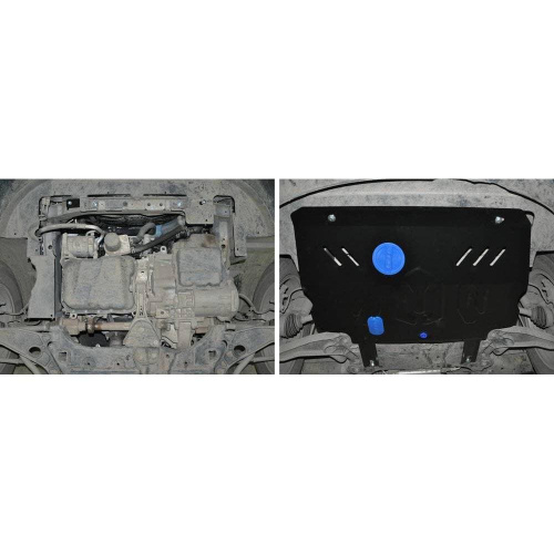 Защита картера двигателя и КПП Fiat Freemont 2013-2016 Внедорожник 5 дв. V - 2.4; АКПП Арт. 111.01709.1