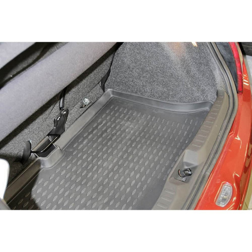 Коврик в багажник Nissan Micra III (K12) 2002-2010 Хэтчбэк 5 дв., полиуретан Element, Черный, Арт. NLC3608B11
