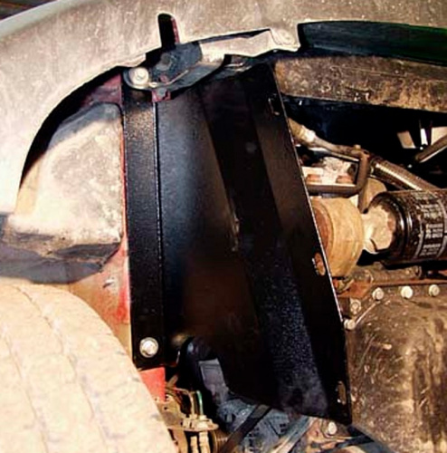 Защита картера двигателя и КПП Renault Master II 1998-2003 Фургон V-1,9D; 2,2D; 2,5D; 2,8D Арт. 18.0709