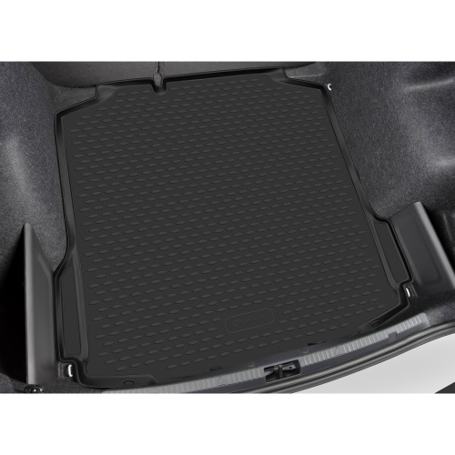 Коврик в багажник Kia Sorento IV (MQ4) 2020- Внедорожник 5 дв., полиуретан Element, Черный, длинный Арт. ELEMENTA59061L13