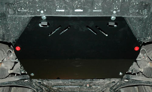 Защита картера двигателя и КПП Mitsubishi Outlander III 2012-2014 V-2,0, 2,4 CVT 2/4wd Арт. 14.2580