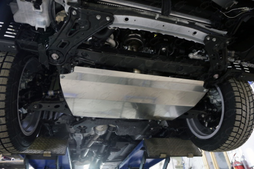 Защита картера двигателя и КПП Toyota Camry VII (XV50) 2011-2014 Арт. ZKTCC00013