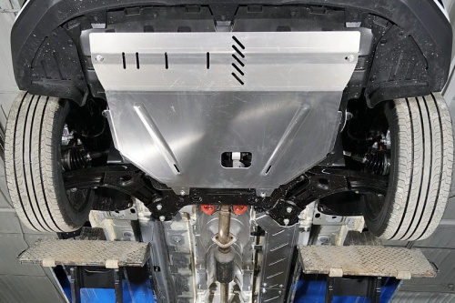 Защита картера двигателя и КПП Changan CS35 Plus 2021- FL V-1.5T 2WD Арт. ZKTCC00569