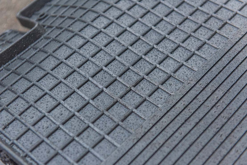 Коврики в салон SEAT Ibiza IV (6J) 2012-2015 FL1 Универсал, резина Seintex "сетка", Черный, Арт. 87230