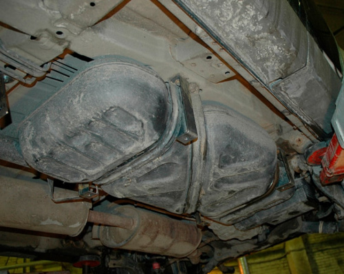 Защита топливного бака Honda Element I 2002-2006 V-2,4 Арт. 09.2354
