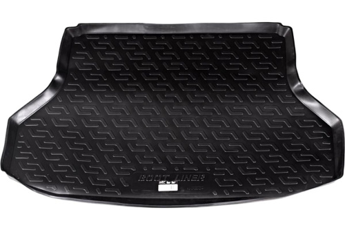 Коврик в багажник Chevrolet Lacetti 2004-2013 Седан, пластик, L.Locker, Черный, Арт. 0107020100