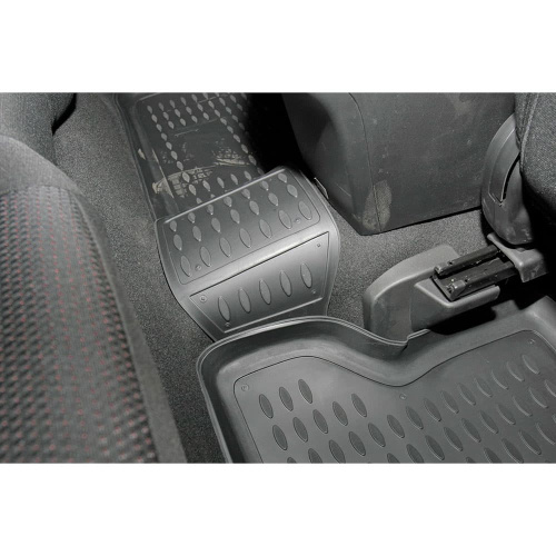 Коврики в салон Mazda3 I (BK) 2003-2006 Седан, полиуретан Element, Черный, Арт. NLC.33.01.210k