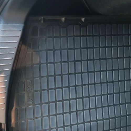 Коврик в багажник Mazda CX-4 I 2019- рестайлинг Внедорожник 5 дв., полиуретан Seintex, Черный, Арт. 98984
