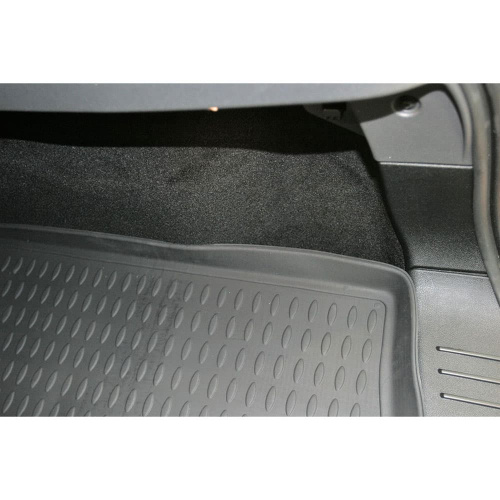 Коврик в багажник Ford Focus II 2004-2008 Хэтчбэк 3 дв., полиуретан Element, Черный, Арт. NLC1603B11