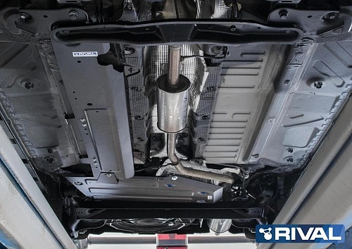 Защита топливного бака Renault Arkana 2019- Внедорожник 5 дв. V - 1.3T; 1.6 FWD Арт. 11147201