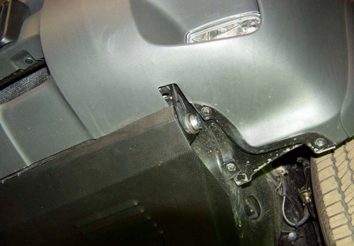 Защита картера двигателя и КПП Mazda Tribute I (EP) 2000-2004 Внедорожник 5 дв. V-3,0 V6 Арт. 12.0385