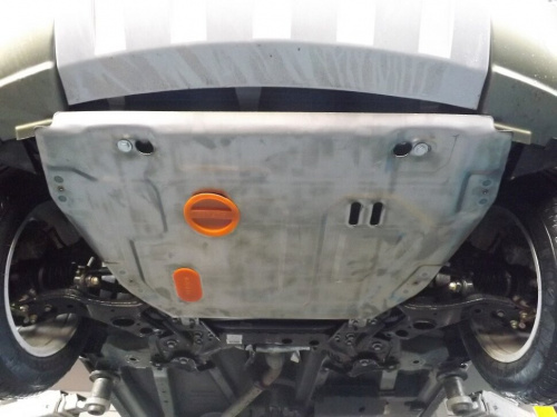 Защита картера двигателя и КПП Geely Emgrand X7 I 2016-2018 рестайлинг 1 Внедорожник 5 дв. V-1,8 Арт. ALF0810st