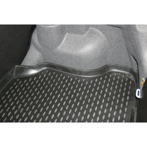 Коврик в багажник Chery Very (A13) 2011-2014, полиуретан Element, Черный, Арт. NLC6311B11
