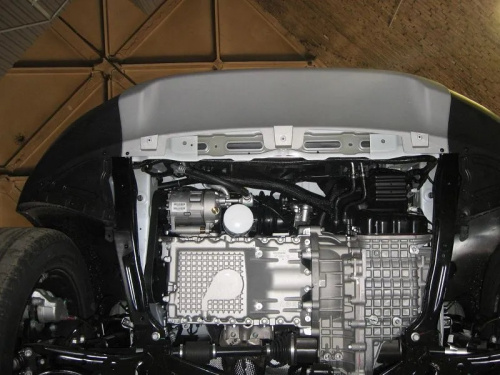 Защита картера двигателя и КПП Chery Tiggo 4 I 2017-2019 Внедорожник 5 дв. V-1,5T; 2,0 Арт. 28.4213
