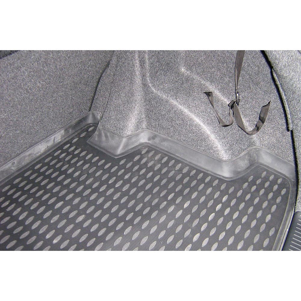 Коврик в багажник Toyota Corolla IX (E120/E130) 2000-2004 Хэтчбэк 5 дв., полиуретан Element, Черный, Арт. NLC.48.03.B11