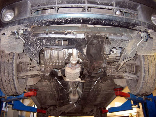 Защита картера двигателя и КПП Kia Carens I (RS) 1999-2002 Минивэн картера ДВС и КПП V-1,6; 1,8 Арт. 11.0662