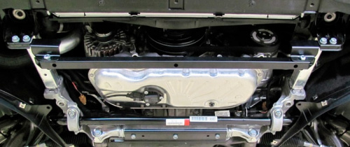 Защита картера двигателя Audi Q7 II (4M) 2015-2019 V-3,0 TDI; 3,0 TFSI; 4,2TFSI quattro Tiptronic Арт. 02.2977 V1