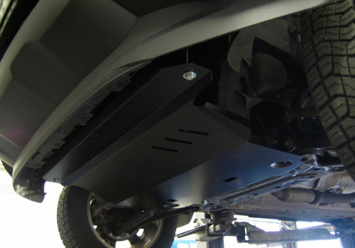 Защита картера двигателя и КПП Ford EcoSport II 2012-2018 Внедорожник 5 дв. V-2,0 МТ 4 WD; 2,0 МТ; 1,6 МТ Арт. 08.2507 V2